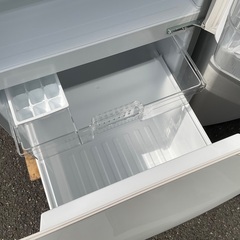 【RKGRE-823】特価！Panasonic/138L 2ドア冷凍冷蔵庫/NR-B14AW-S/中古品/2017年製/当社より近隣無料配達！