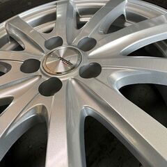 深溝★195/65R15　50プリウス　30プリウス　 アイスナビ7 ウェッズ ラブリオンRS01 安心の調整済み 