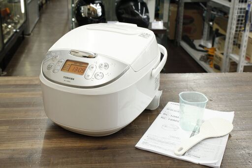 札幌 引き取り ☆  TOSHIBA/東芝 ジャー炊飯器 RC-10MSL W 2020年製 1L 5.5合炊き マイコン炊飯器 新生活 お引越し 一人暮らし