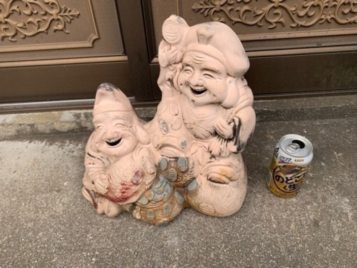 七福神 大黒様 恵比寿様 陶器 わらび餅 岩国のその他の中古あげます 譲ります ジモティーで不用品の処分