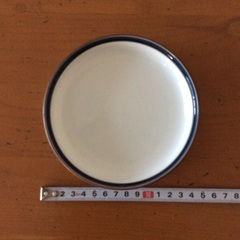 白山陶器 マルティブルー 小皿  5枚セット