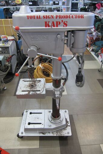 中古品 ミクニ 卓上ボール盤 三相200V