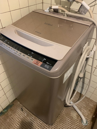 2016年　日立BWーV100A １０キロ　中古　洗濯機