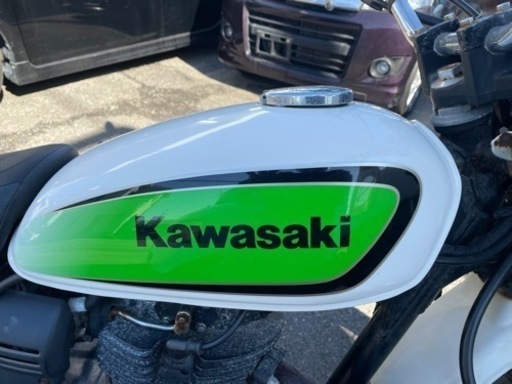 カワサキ 250TR ホワイトグリーンツートン カワサキ 250TR ホワイトグリーンツートン