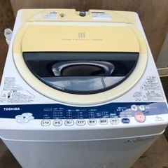 【中古】TOSHIBA洗濯機6kg