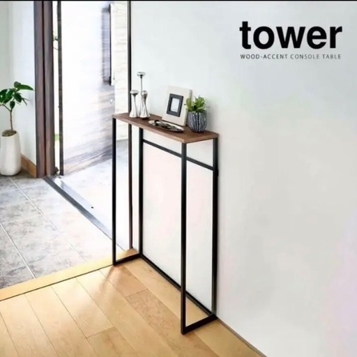 取引中新品未使用山崎実業towerタワーコンソールテーブルサイドテーブルプランター置カウンター Nobu 西院のテーブル コーナー サイドテーブル の中古あげます 譲ります ジモティーで不用品の処分