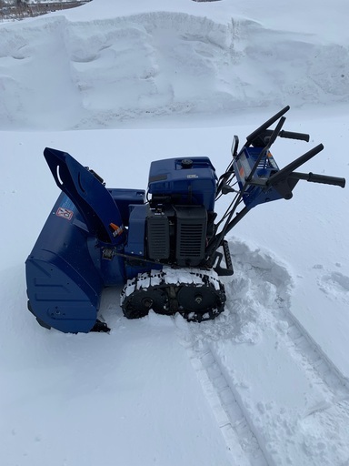静音型！　除雪機　ヤマハ　YS870 除雪機 ヤマハ YS870 8馬力 静音タイプ｜除雪だよ！全員集合