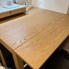 【週末特価】IKEA/イケア  美品拡張できるPCデスクダイニン...