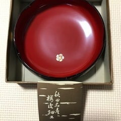 桜皮細工　菓子鉢