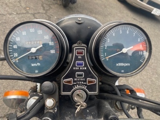 ホンダ CB750FOUR 2 書付 実動 レストアベース CB750F 希少 ...
