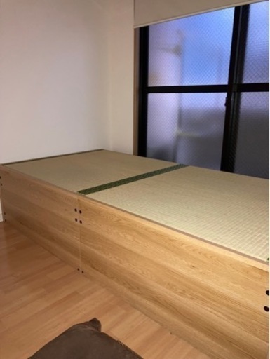 ニトリ畳ベッドシングル かずや 堺筋本町のベッド シングルベッド の中古あげます 譲ります ジモティーで不用品の処分