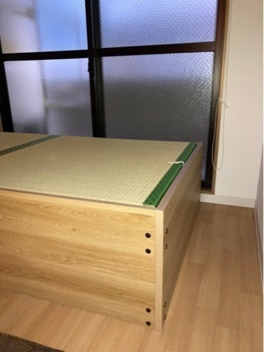 ニトリ畳ベッドシングル かずや 堺筋本町のベッド シングルベッド の中古あげます 譲ります ジモティーで不用品の処分
