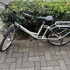 白　ギア3 自転車