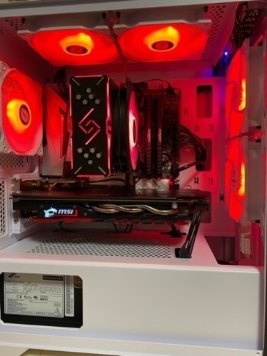 自作ゲーミングPC コンパクト ホワイトカラー Ryzen