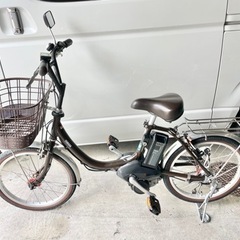 お取り引き決定 ヤマハ 電動アシスト自転車 20インチ ブラウン
