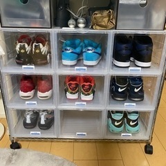 破格！ スニーカーボックス、シューズボックス、コレクションケース 