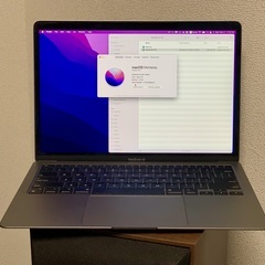 M1 MacBook Air 13 CTO 16GB/512GB/USキーボード/SG