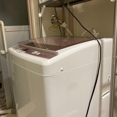 AQUA洗濯機　相手決まりました。