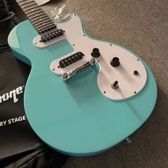 新古品美品！Epiphone Les Paul SL Turquoise