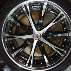 ホイール付き、ダンロップ ビューロー VE304 245/40R19  低距離走行