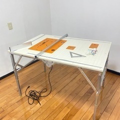 DIY 作業台 折りたたみ式 テーブルソー トリマー ジグソー