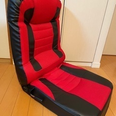 【ネット決済】CYBER-GROUND ゲーミング座椅子 美品