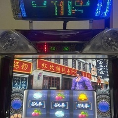 5号機初代蒼天の拳不要機にデータカウンター付きフルセット 5号機初代蒼天の拳コイン不要機にデータカウンター付きフルセット