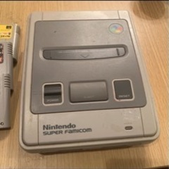 スーパーファミコン本体+ソフト3本セット！