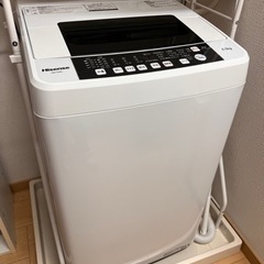 洗濯機　3000円　取り外しもしていただけたら値引きします！
