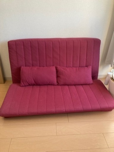 ローソファー ベッド代わりにも あんみつ 香川のソファ 2人掛けソファ の中古あげます 譲ります ジモティーで不用品の処分