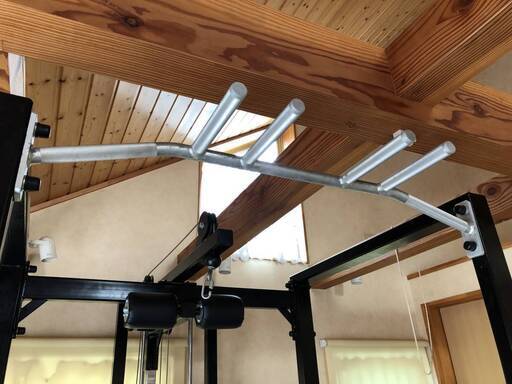 アトラス　パワーラック withラット＆ロー　スタック式ウェイト（120kg）