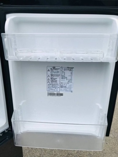 ①1691番 Hisense✨2ドア冷凍冷蔵庫✨HR-G13A-BR‼️ Amazon.co.jp: