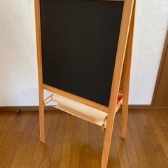 IKEAイケア　ホワイトボード&黒板イーゼル　MALA(モーラ)