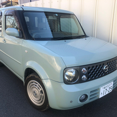 コミコミ18万円、日産キューブ、走行65,700km, 車検長い...