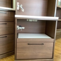 ニトリ スリム2枚扉レンジボード【トレファク 川越店】