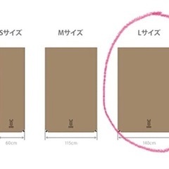 受付一時中断中　DOD ソトネノサソイ　Lサイズ　エアマット　タン　新品未使用