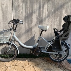 電動自転車　bikke  オリジナルカゴカバー付き