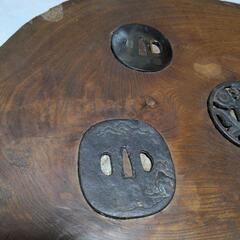 刀鍔　5点セット　獅子　向日葵　山水