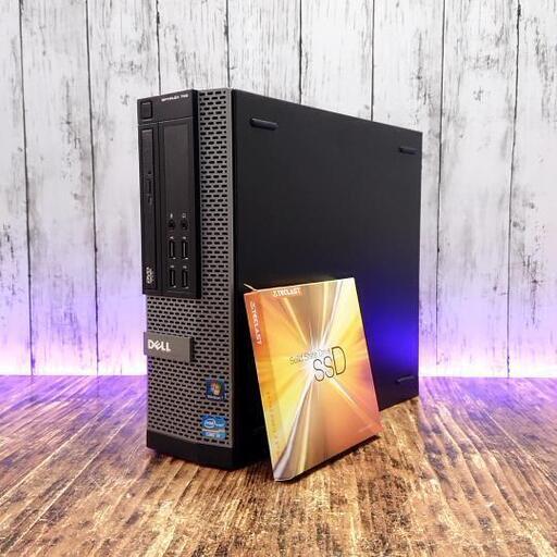 【動作確認済】DELL  デスクトップPC OptiPlex790  新品 SSD 120GB＋HDD 500GB intel Corei3 2120 3.30GHz メモリ 8GB パソコン