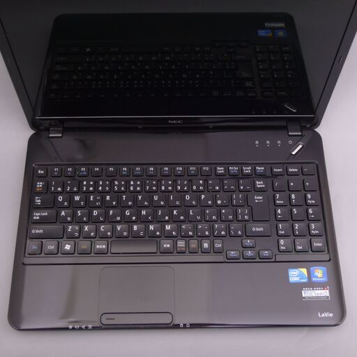 大容量HDD-640G Wi-Fi有 ノートパソコン 15.6型 NEC PC-LS550DS6B 中古良品 Core i5 4GB Blu-ray 無線LAN Windows10 Office 即使用可