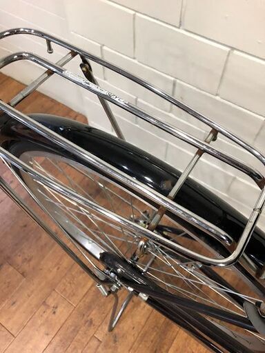 中古自転車 オートライト オーバーホール済 こげ茶色