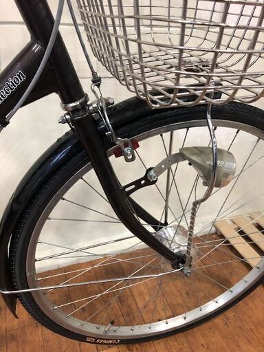 中古自転車 オートライト オーバーホール済 こげ茶色