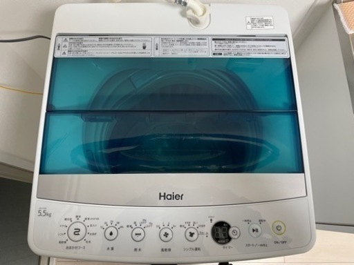 5.4Kg洗濯機　2018年ハイアール製CW-C554