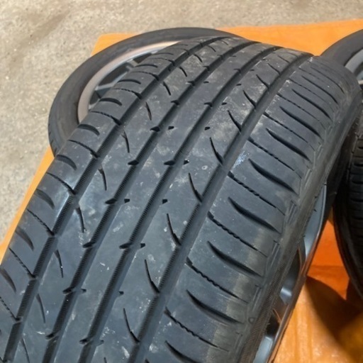 185/55R15 8分山ラジアルタイヤ&アルミセット - 売ります・あげます
