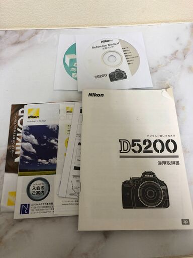 Nikon　ニコン デジタル一眼レフカメラ D5200 AF-S NIKKOR 18-55mm