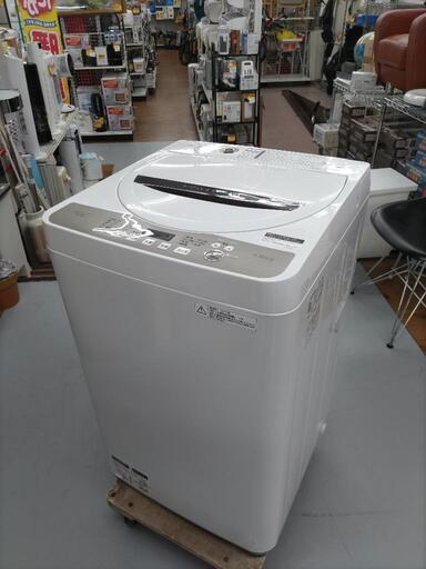 J087 ★6ヶ月保証★4.5K洗濯機★SHARP  ES-GE4B-C  2017年製