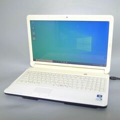 即使用可能 WiFi有 ノートパソコン 15.6型 FUJITSU 富士通 AH42/C 中古 