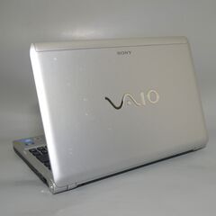 大容量HDD-500G 銀色 ノートパソコン 13.3型 SONY VPCS12AFJ 中古良品