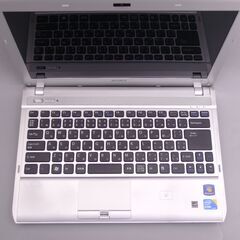 大容量HDD-500G 銀色 ノートパソコン 13.3型 SONY VPCS12AFJ 中古良品