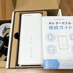 【ネット決済】新品同様 Wi-Fi SoftbankAir Ai...